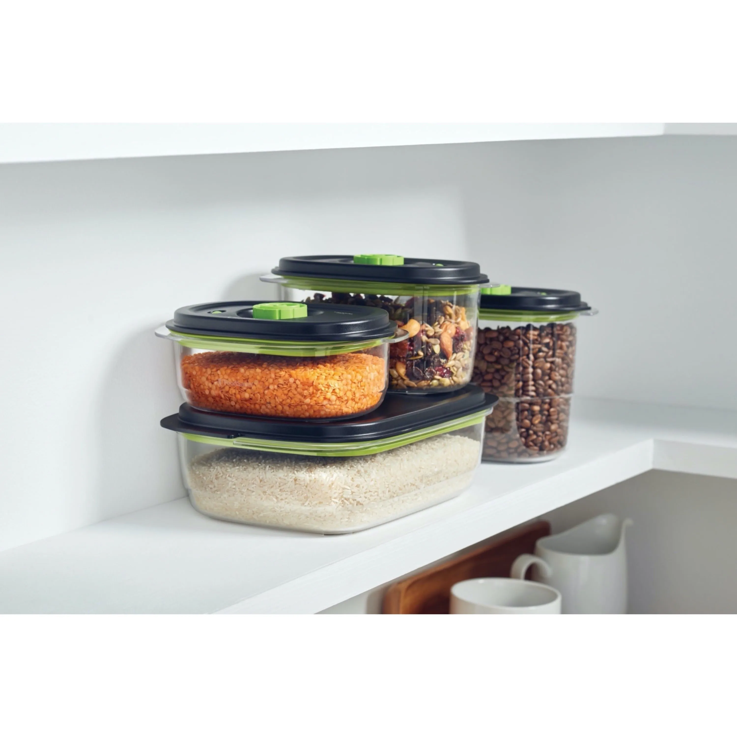 FoodSaver Preserve & Marinate Vacuum Containers, 10 Cup