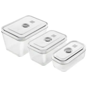 Fresh & Save 3-Piece Glass Vacuum Container Set