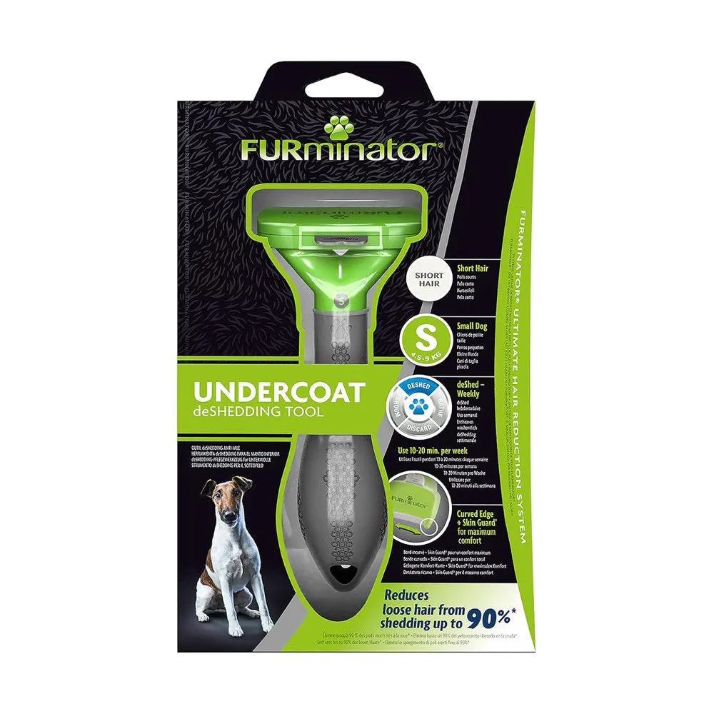 FURminator Undercoat Deshedding Tool for Small Dogs