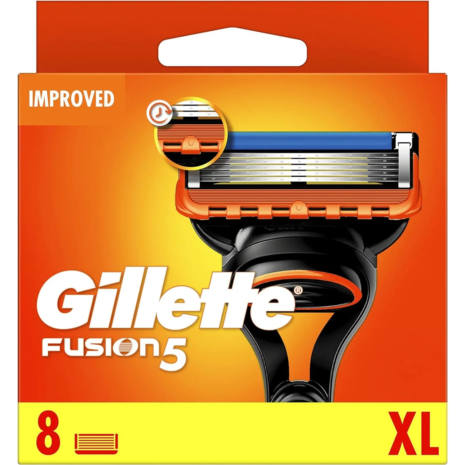 Gillette Fusion5 ProGlide Razor Blades, Pack of 8