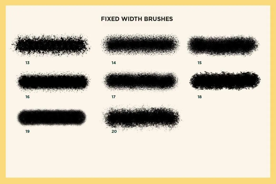 Gouache Shader Brushes for Photoshop