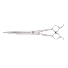 Heritage Cutlery ST85DH-C 10'' Pet Grooming Scissor w/ semi-oval Shape Blade / Double Hook / Curved Blade