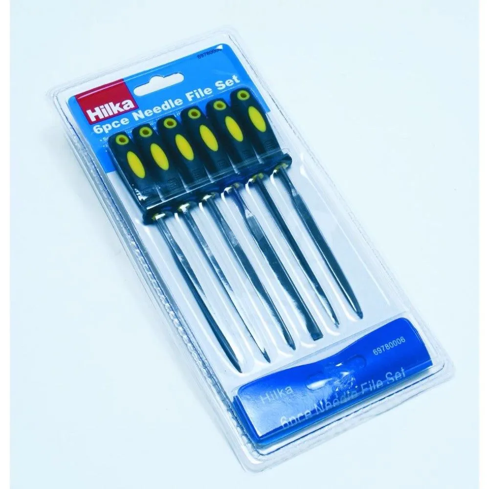 Hilka Needle File Set 6PCe