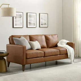 Hillsdale Jianna Faux Leather Sofa