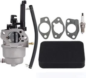 Hipa 0J25910112 Carburetor Kit for Generac GP6500 GP6000E GP6500E GP7500 GP7500E GP8000E 420cc Portable Generator   17211-899-000 Air Filter