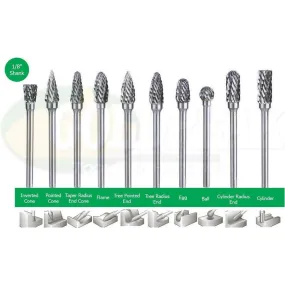 Hoyoma Carbide Burrs / Rotary File Set for Rotary Tool