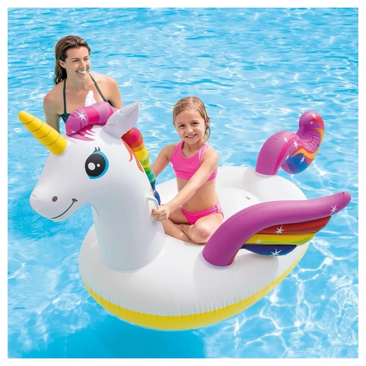 Intex Inflatable Enchanted Unicorn Ride-On