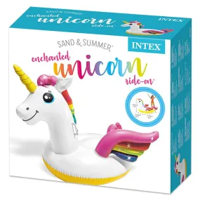 Intex Inflatable Enchanted Unicorn Ride-On