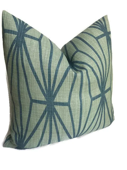 Kelly Wearstler Katana Pillow Cover in Jade