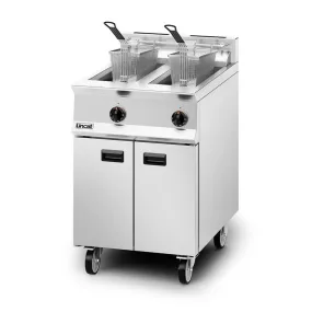 Lincat Opus 800 Natural/LPG Free-standing Twin Tank Fryer  - W 600 mm - 32.0 kW OG8111