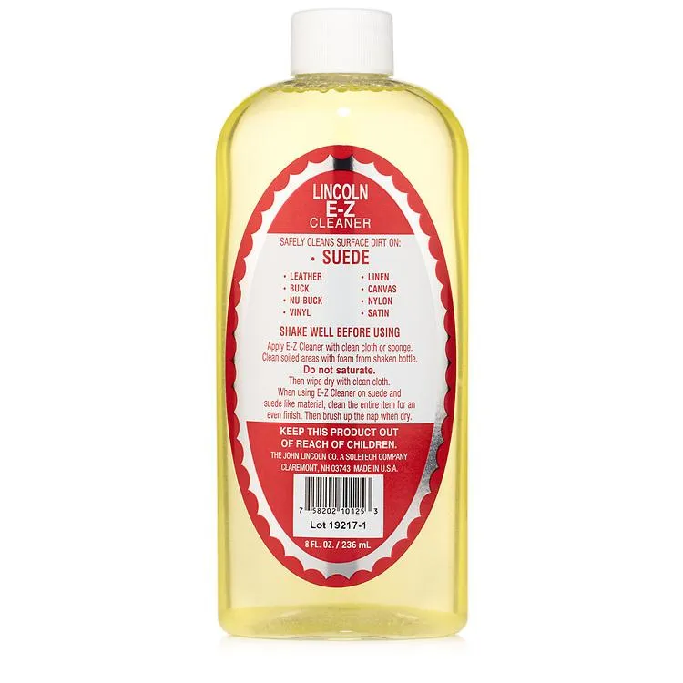 LINCOLN EZ Shoe & Leather Cleaner