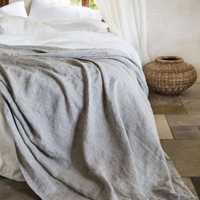 Luxurious 100% Pure French Linen Bed Sheets by FantasyLinen