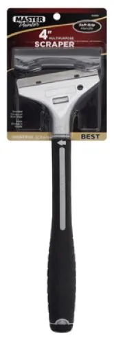 Master Painter MP WPS 12" Inch Long Handle 4" Wide Blade Wall Stripper / Scraper - Quantity of 15