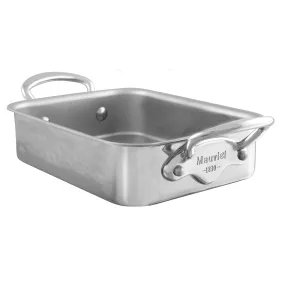 Mauviel M'Mini Elite Rectangular Roasting Pan, 7 x 5.5-in