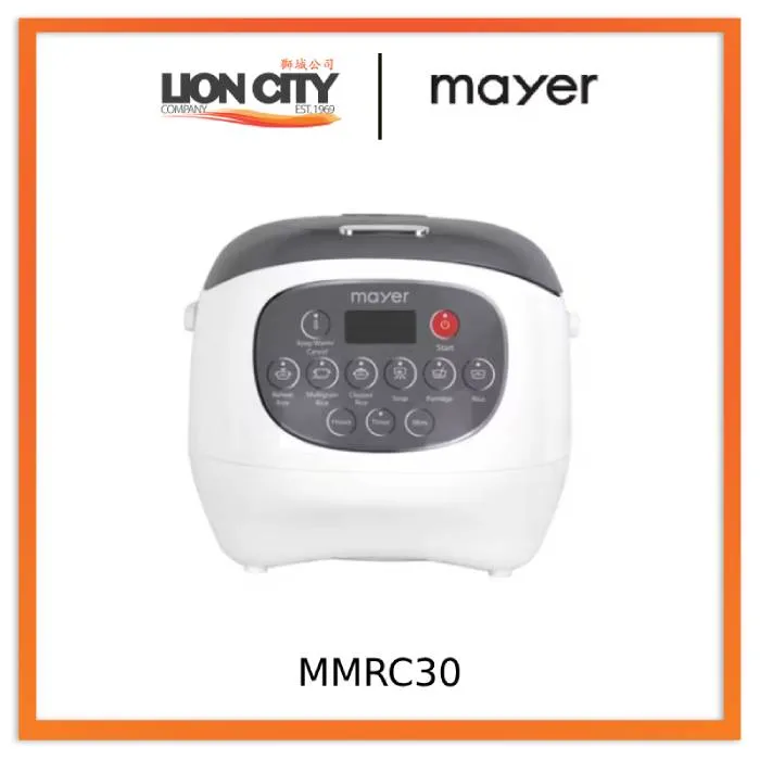 Mayer MMRC30 1.1L Rice Cooker with Ceramic Pot