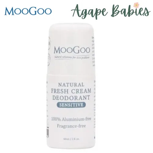 MooGoo Fresh Cream Deodorant 60g - Sensitive Exp: 05/26