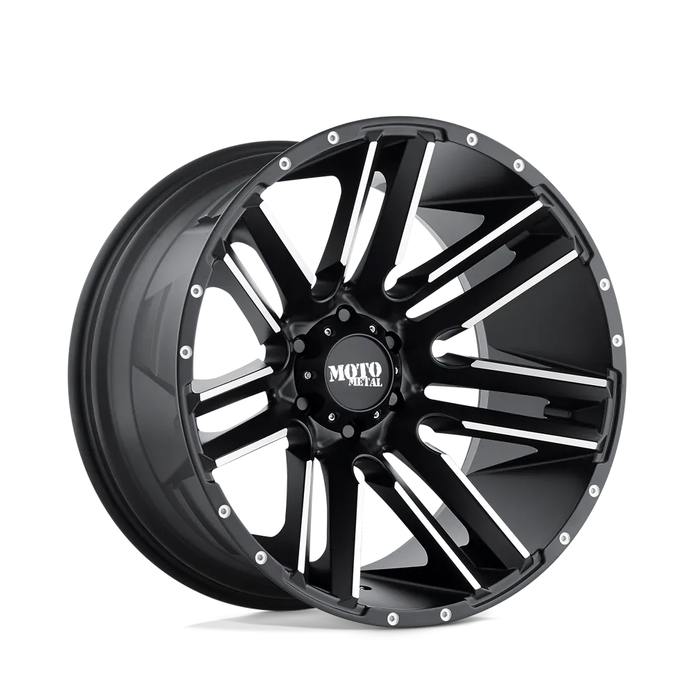 Moto Metal MO978 Razor 18X9 5X127 18mm Satin Black Machined