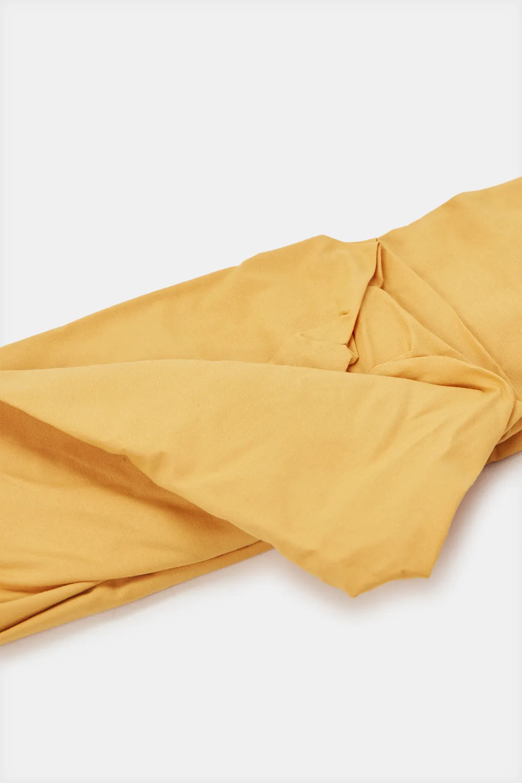 Mustard Fitted Sheet (Single Size)