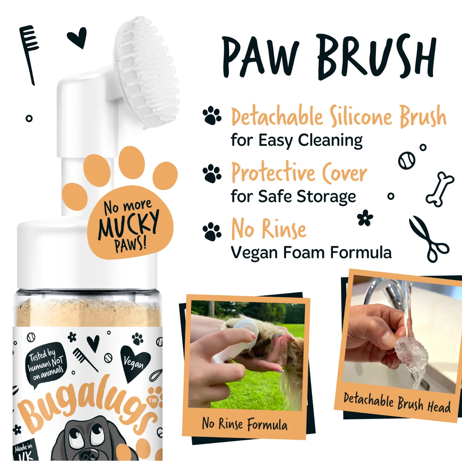 Oatmeal No Rinse Paw Cleaner