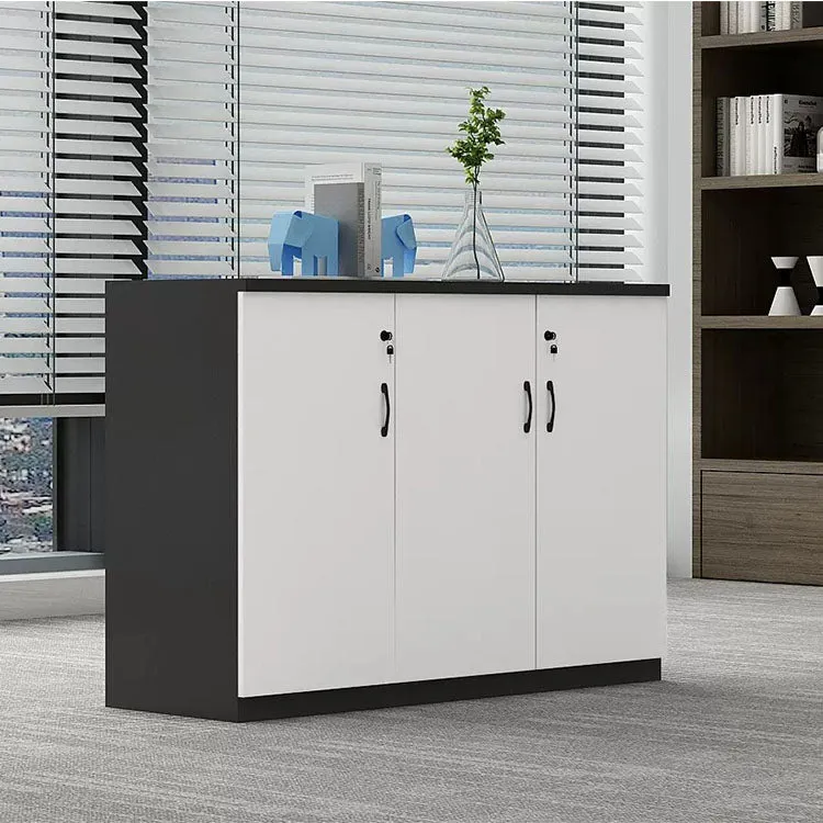 Office Low Cabinet, File Cabinet, Partition Side Cabinet with Lock