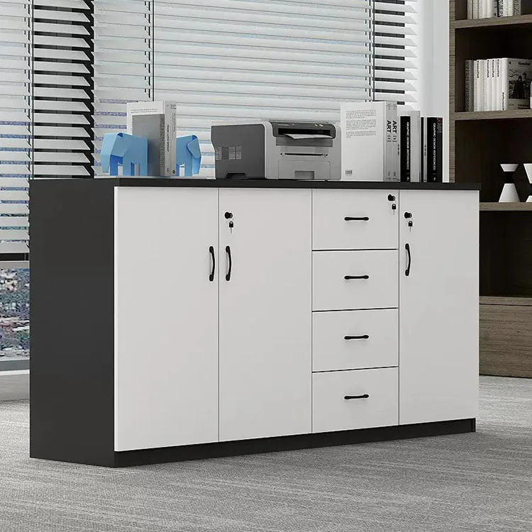 Office Low Cabinet, File Cabinet, Partition Side Cabinet with Lock