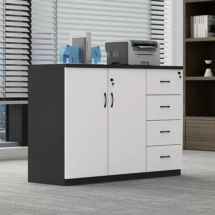 Office Low Cabinet, File Cabinet, Partition Side Cabinet with Lock