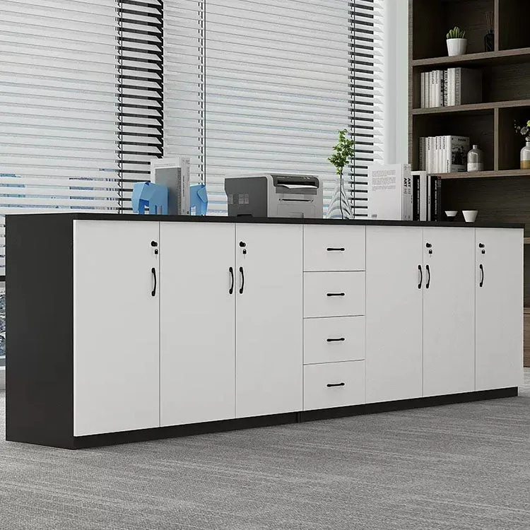 Office Low Cabinet, File Cabinet, Partition Side Cabinet with Lock