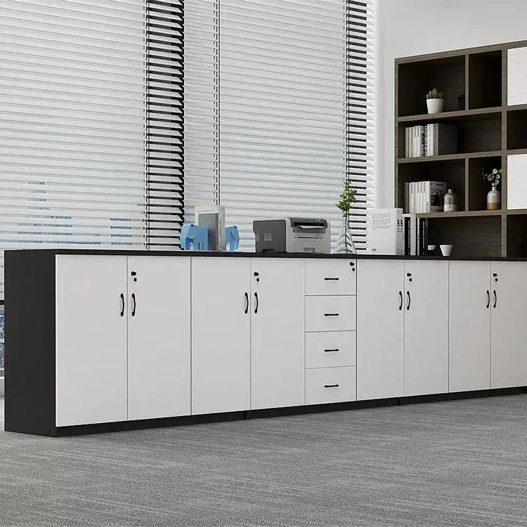 Office Low Cabinet, File Cabinet, Partition Side Cabinet with Lock