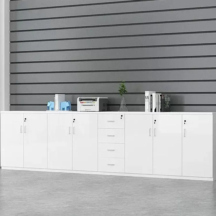 Office Low Cabinet, File Cabinet, Partition Side Cabinet with Lock