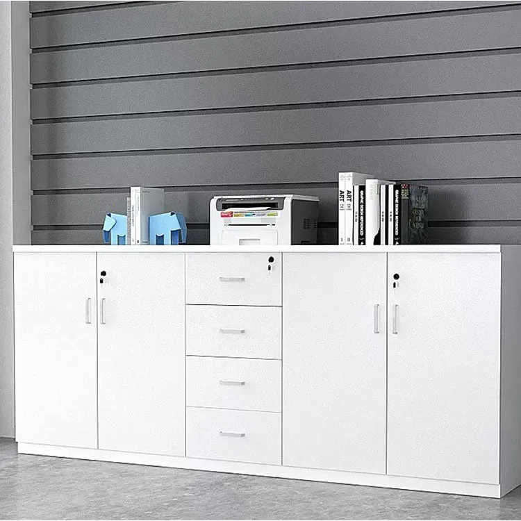 Office Low Cabinet, File Cabinet, Partition Side Cabinet with Lock