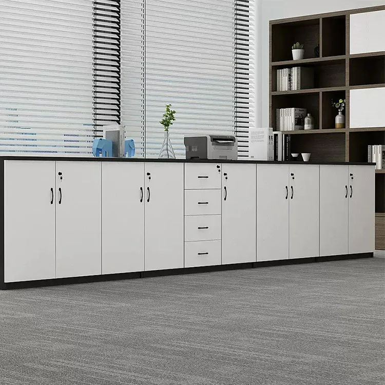 Office Low Cabinet, File Cabinet, Partition Side Cabinet with Lock