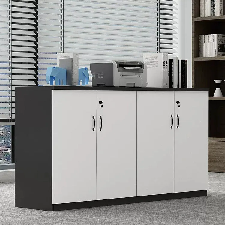 Office Low Cabinet, File Cabinet, Partition Side Cabinet with Lock