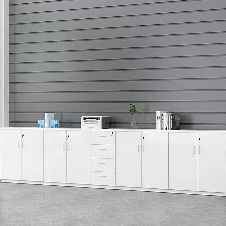 Office Low Cabinet, File Cabinet, Partition Side Cabinet with Lock