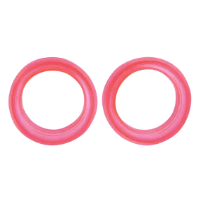 Pack of 2 Premium Scissor Finger Ring Inserts in Pink by PetStore.Direct