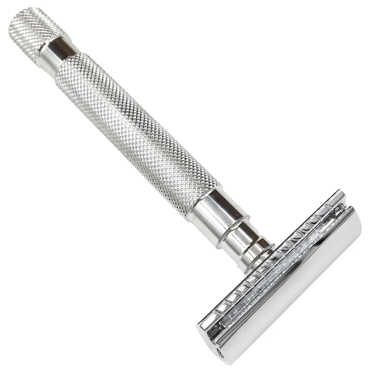 Parker - 64S Stainless Steel Handle Safety Razor With Closed Comb Head