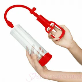 Penis Pump Vacuum Erection Enhancer Red