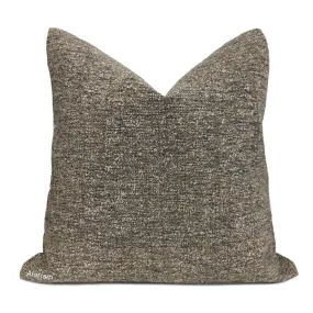 Phillip Brown Gray Mix Texture Pillow Cover