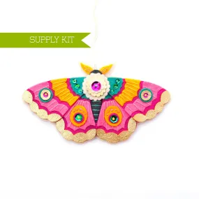 Pink Perfection Wool Felt Ornament Supply Kit