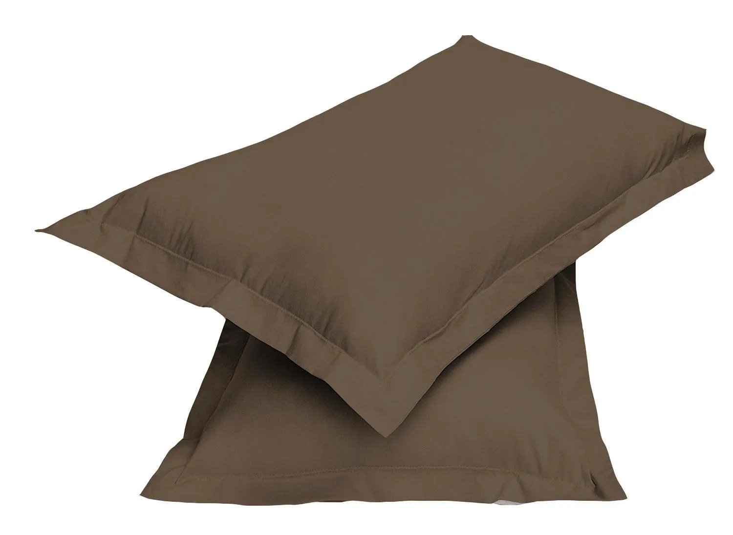 Premium Khaki Standard Size 2 Piece Set Pillow Cover 50x75cm with Super soft Brushed Fabric