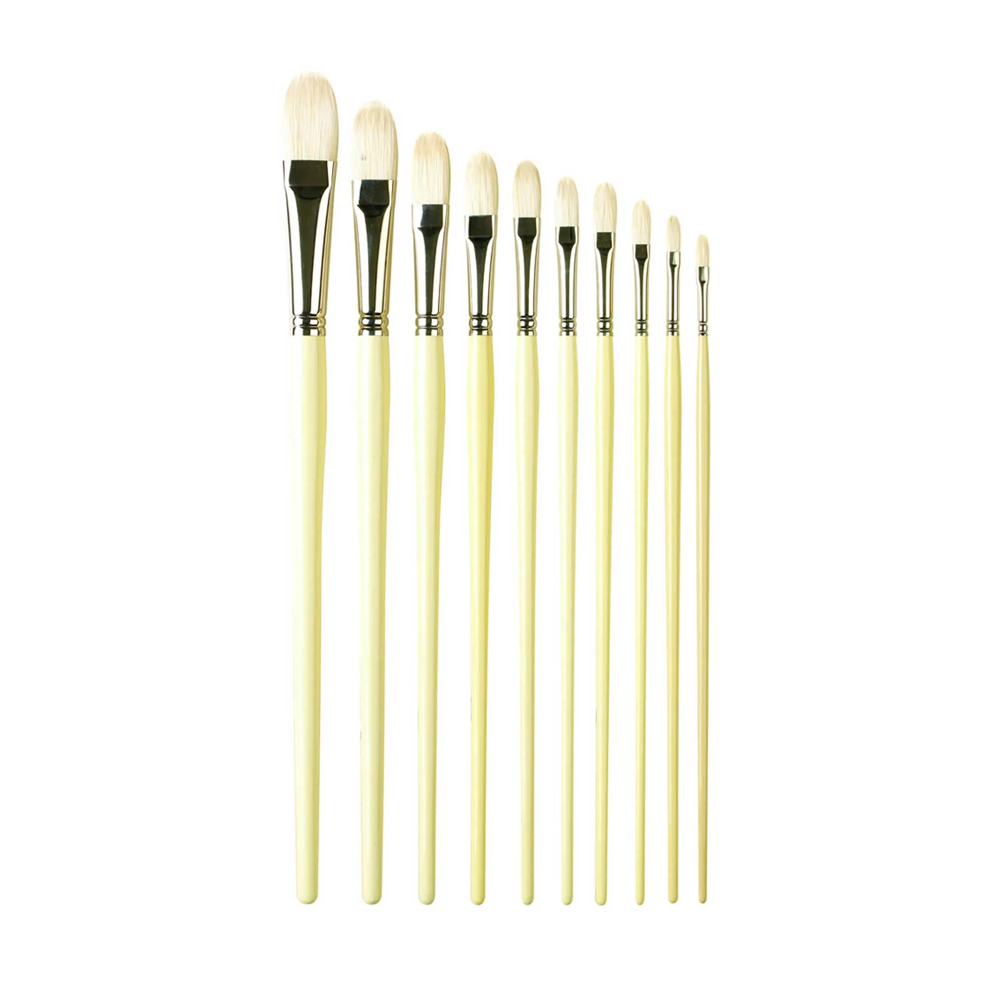 Pro Arte Series B Hog Brushes - Filbert