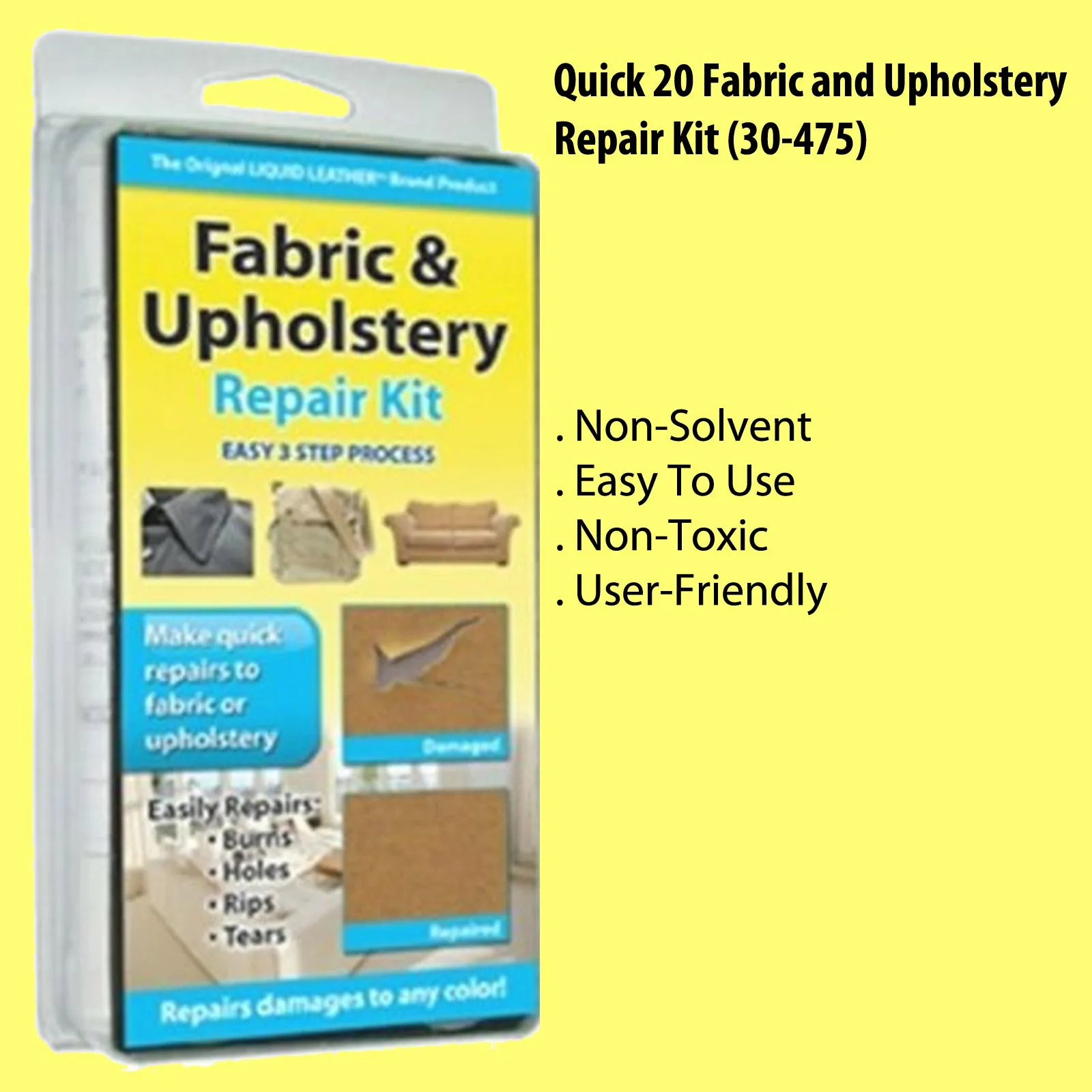 Quick 20 Fabric and Upholstery Repair Kit (30-475)