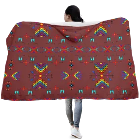 Rainy Chief Rainbow Earth Clay Hooded Blanket