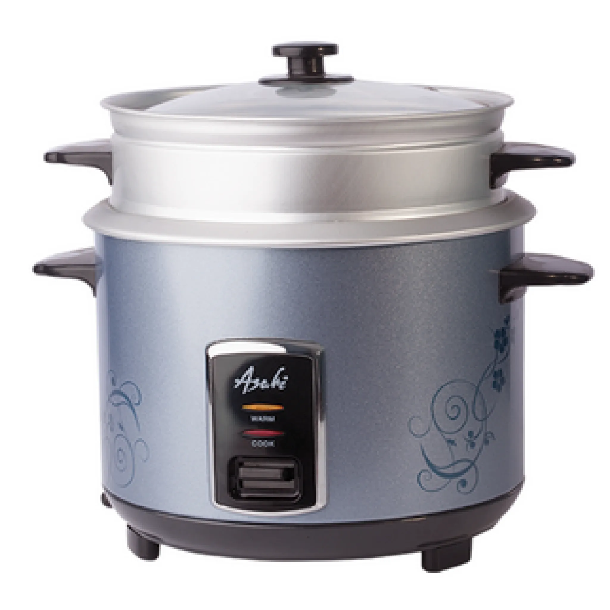 RC-103 ASAHI 1.8L MET.BLUE RICE COOKER W/ STEAMER