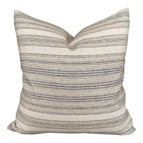 READY TO SHIP Designer Clay McLaurin Caspian Pillow Cover in Sand