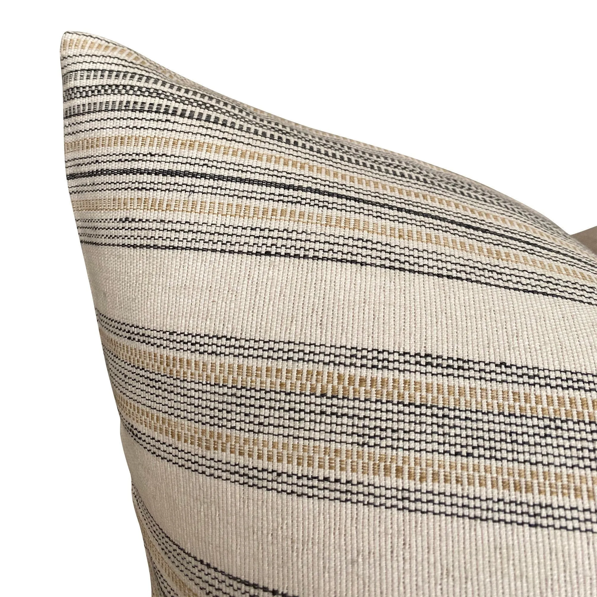 READY TO SHIP Designer Clay McLaurin Caspian Pillow Cover in Sand