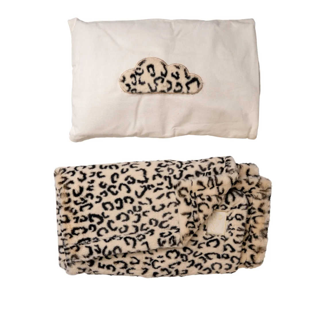 Ritz Leopard print blanket