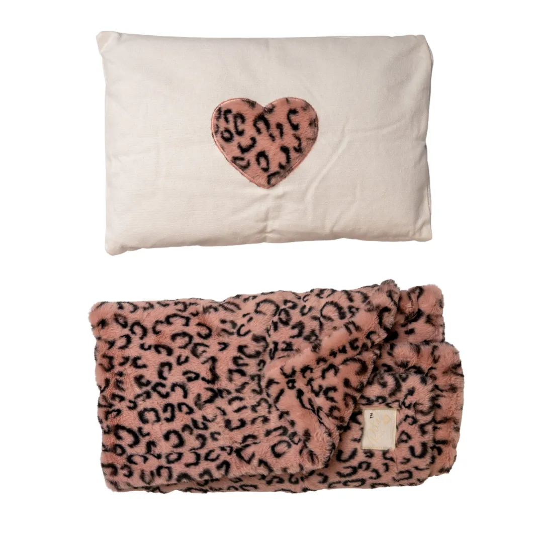 Ritz Leopard print blanket