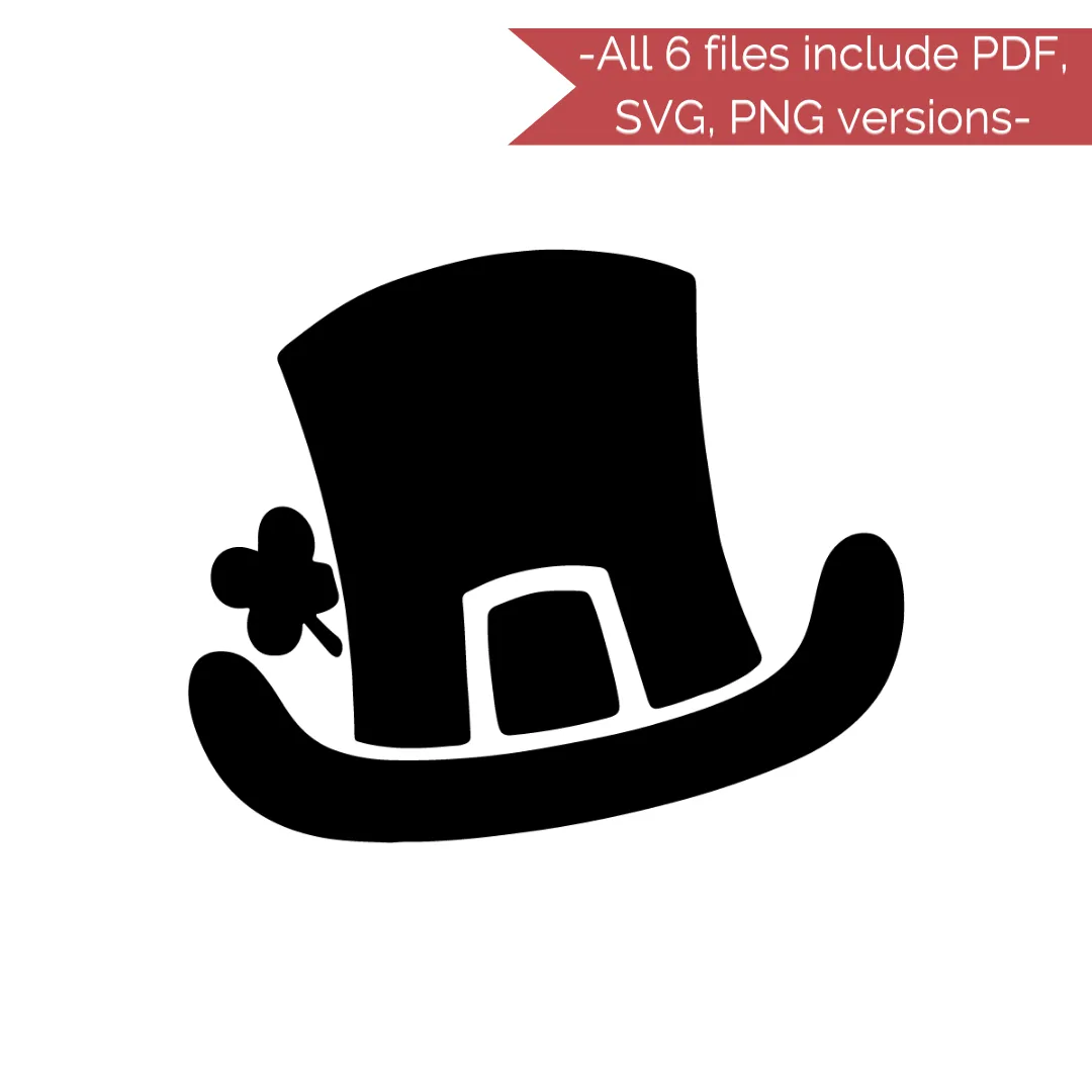 Saint Patrick Day Stencil Cut Files! 2021 [AI SVG PNG DXF]