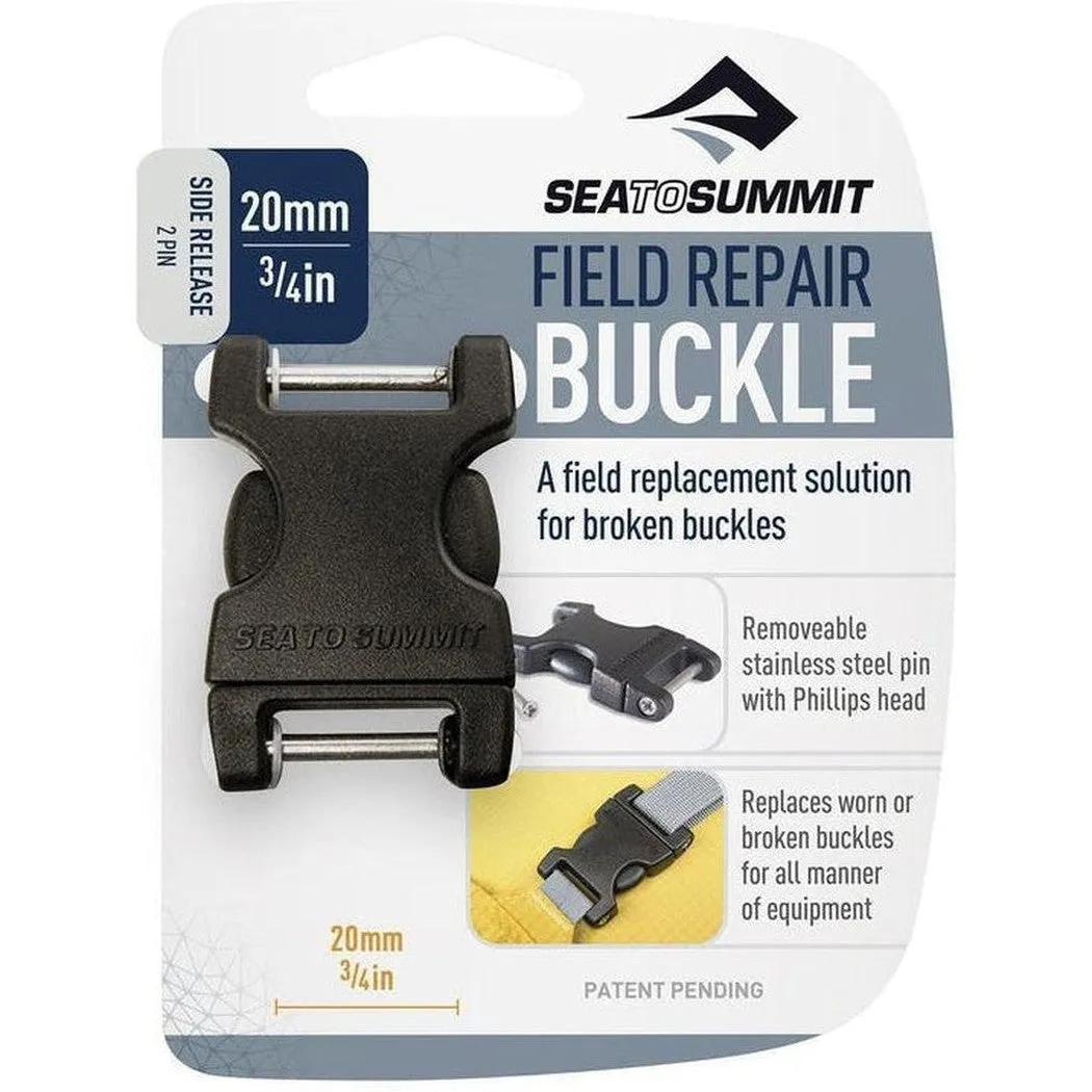 Sea To Summit Side Release Repair Buckle with 2 Removable Pins