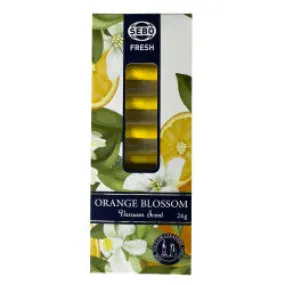 SEBO FRESH Air Freshener for Vacuum Cleaner Orange Blossom 8 pack